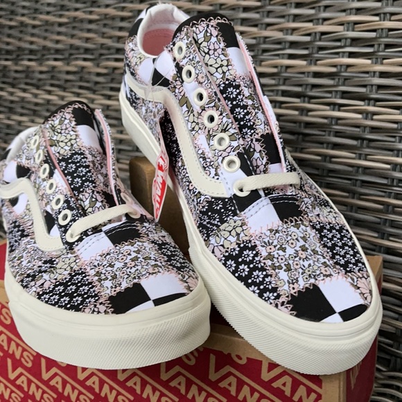 Vans Old Skool Patchwork Floral MENS - Picture 8 of 16